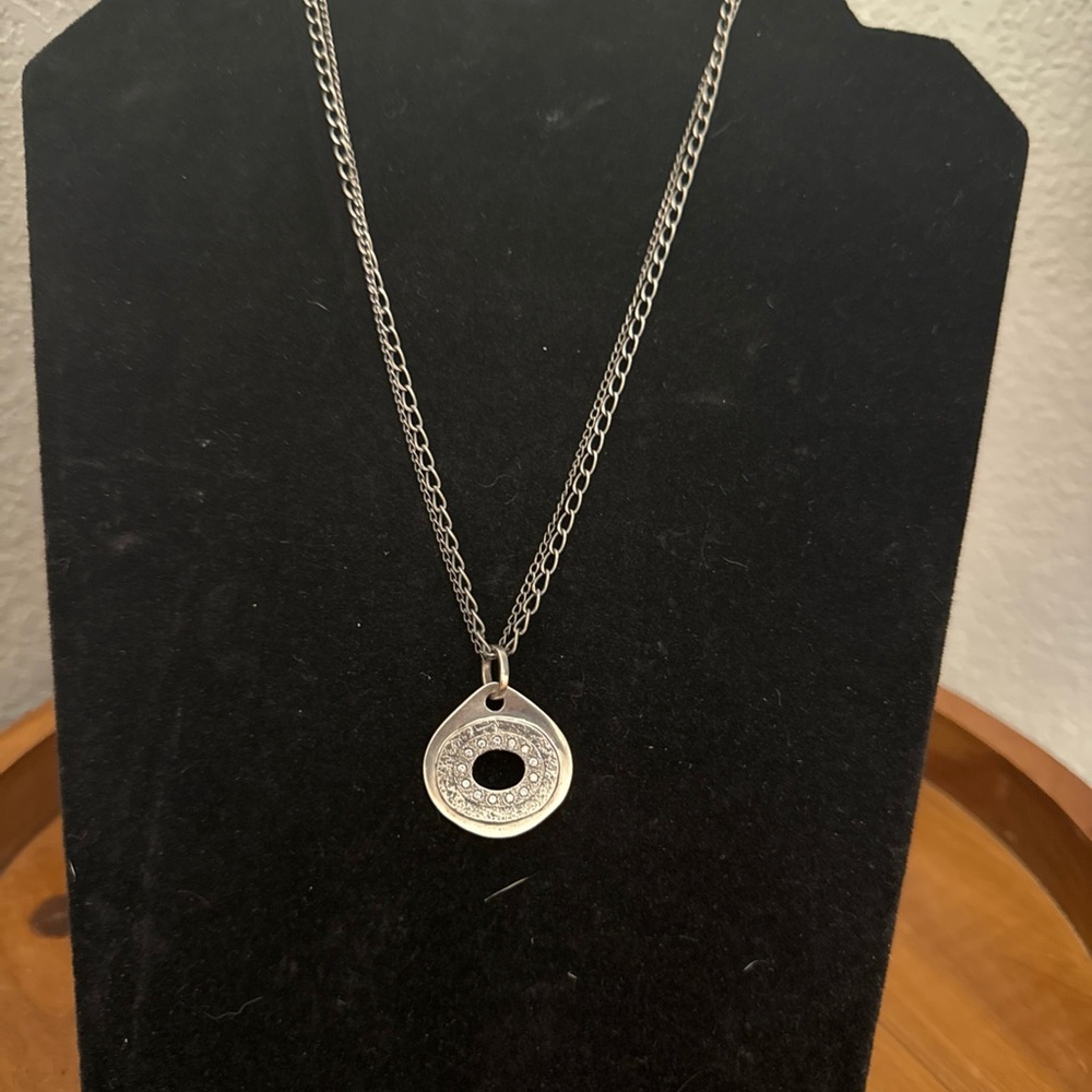 Silpada Sterling Silver and CZ Pendant N2147